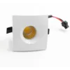 Mini inbouw LED spot 3W vierkant wit zaagmaat 36mm