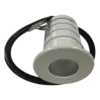Mini spot 230V inbouw 3WIP67  wit dimbaar ingebouwde trafo