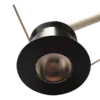LED spot 30mm zaagmaat zwart 4W dimbaar rond