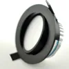 Inbouwspot zwart rond richtbaar 5W zaagmaat 70mm ondiep