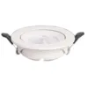 Ondiepe LED inbouwspot 5W zaagmaat 80mm wit richtbaar 230V