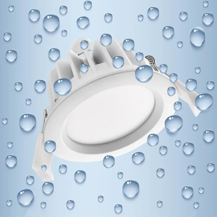 LED inbouwspot badkamer IP65 230V 12W zaagmaat 90mm
