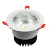 Inbouwspot 180mm diameter kantelbaar 40W LED
