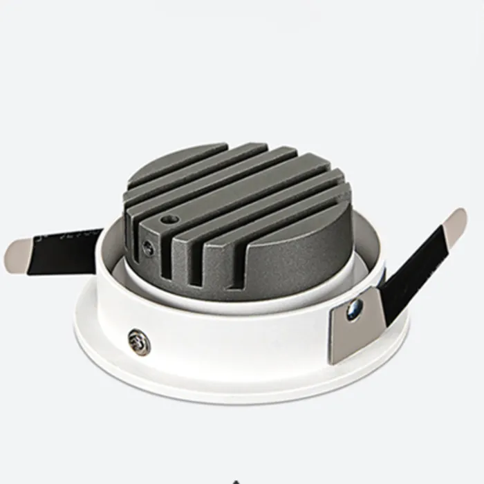 Inbouwspot 65mm 5W IP44 kleine inbouwhoogte 55mm zaagmaat