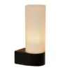 Cilinder wandlamp opaal glas IP44 badkamer 1xG9