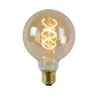 E27 lamp LED filament 5W amber dimbaar