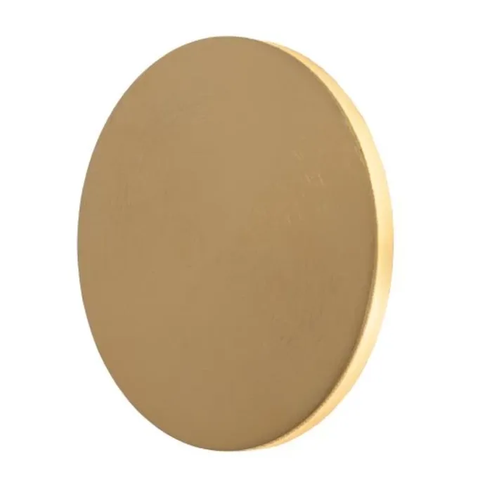 Muurlamp maan 6W LED Ø 15 cm wit, zwart of goud