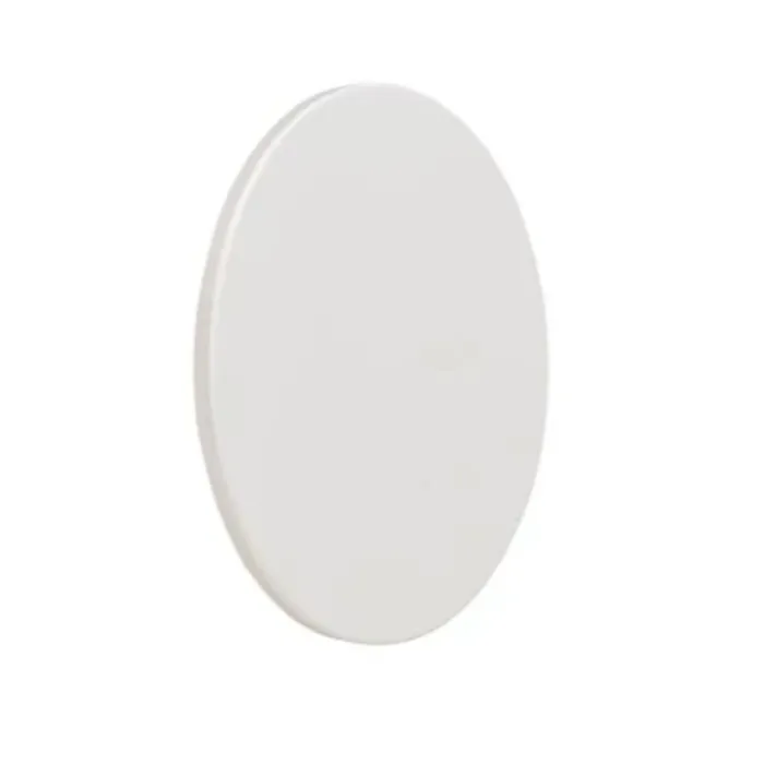 Muurlamp maan 6W LED Ø 15 cm wit, zwart of goud