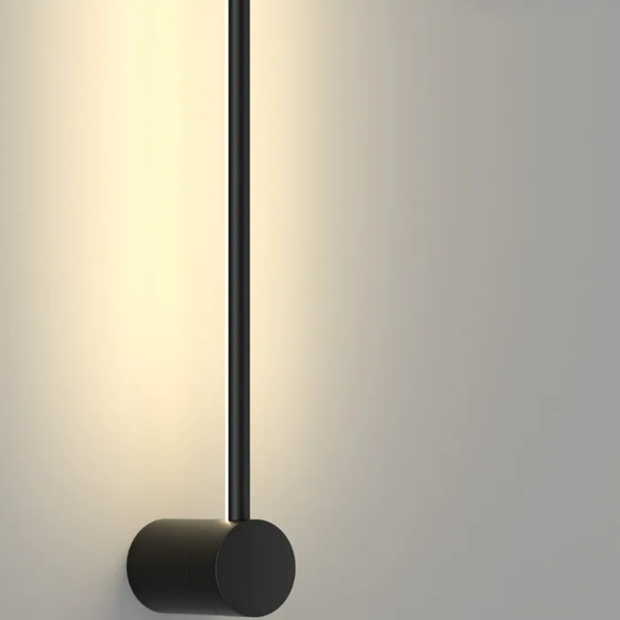 Wandlamp stang wit 40, 60, 80, 100 of 120cm