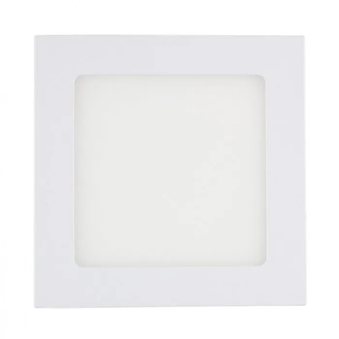 LED downlight vierkant inbouw 15W 20x20cm lage inbouwdiepte