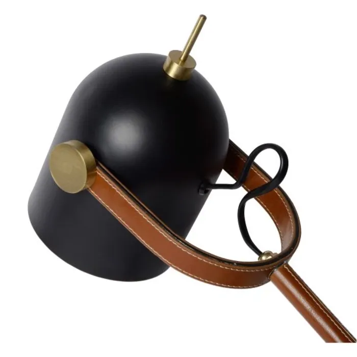 Bureaulamp zwart industrieel richtbaar 1xE27