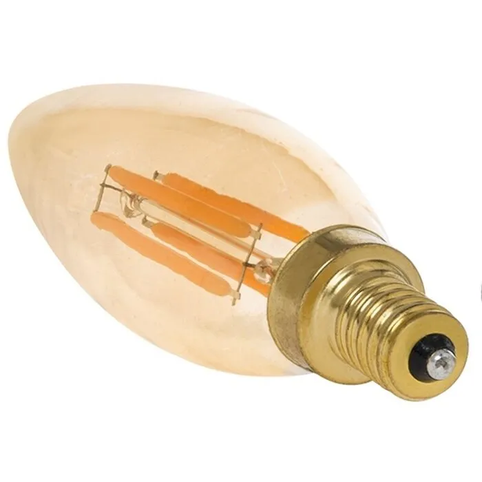 Dimbare kaarslamp LED 4W amber (2100-2200K)