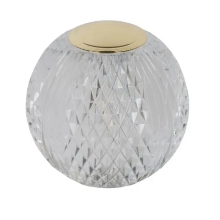 Bol tafellamp draadloos oplaadbaar Ø 9cm of 11cm dimbaar