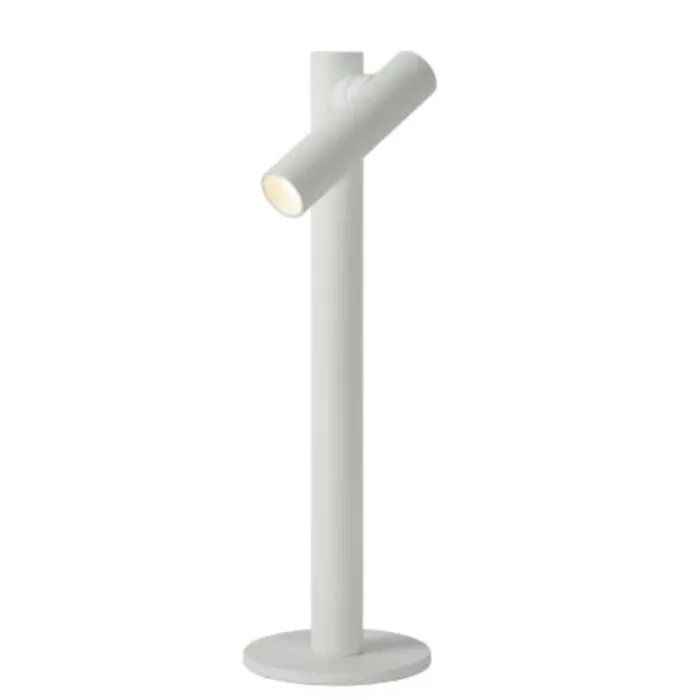 Tafellamp poot richtbaar oplaadbaar IP54 2,2W dimbaar wit, zwart