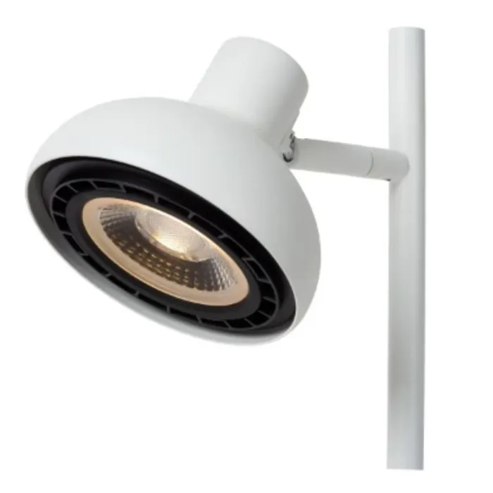 Stijlvolle tafellamp AR111 GU10 wit, zwart of beige