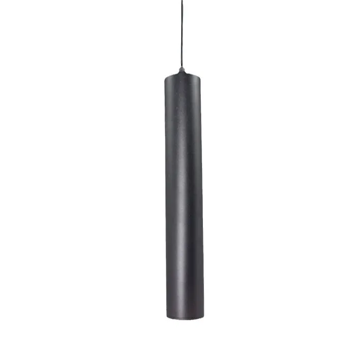 Hanglamp cilinder zwart of wit 7W 20 of 30cm