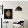Geometrische hanglamp zwart goud 25cm diameter 1xE27