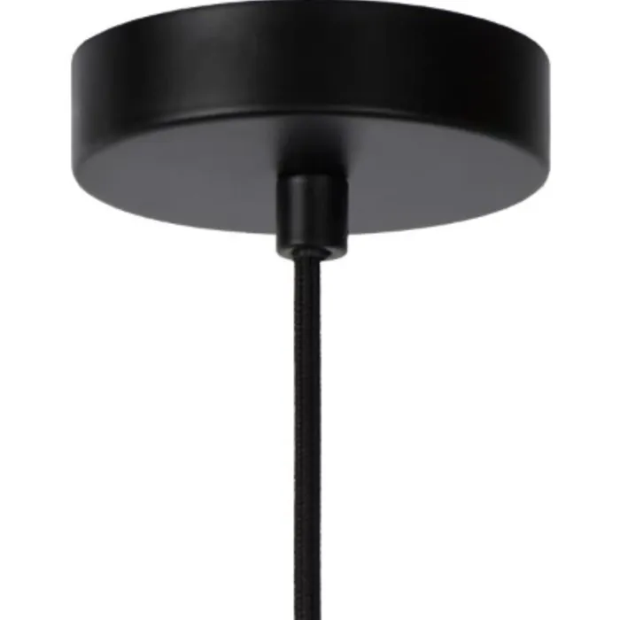 Hanglamp fumé glas 1xE27 Ø 28 cm