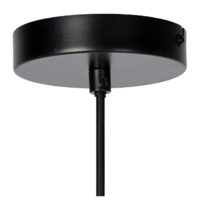 Rookglas hanglamp 1xE27 voor boven de eettafel of salontafel