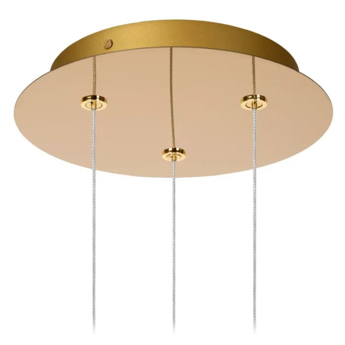Hanglamp kristallen trio Ø 25 cm dimbaar 3x 4,7W