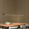 Hanglamp 200cm boven eettafel of bureau 24W dimbaar CCT zwart goud
