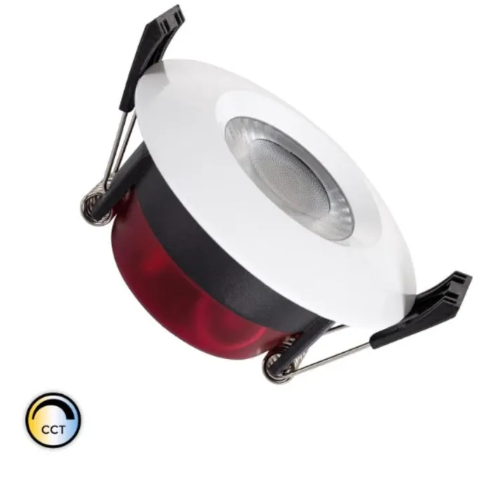 Inbouwspot zaagmaat 70mm CCT 8W IP65 diameter 85mm