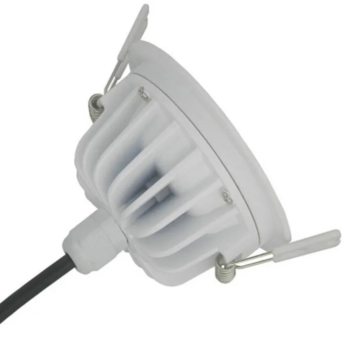 LED inbouwspot 12V 7W IP65 voor buiten of badkamer zaagmaat 80mm