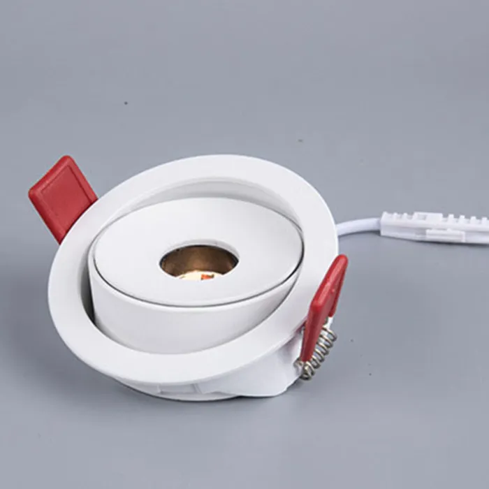 Spot accentverlichting inbouw 5W zaagmaat 55mm 8° of 15° wit