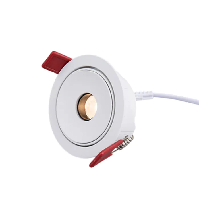 Spot accentverlichting inbouw 5W zaagmaat 55mm 8° of 15° wit