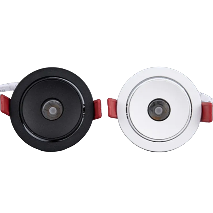 Spot focuslicht 5W zwart 3°, 8° of 15° richtbaar zaagmaat 55mm