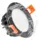 Inbouwspot 12 volt LED zwart IP65 12W zaagmaat 95mm diameter 108mm