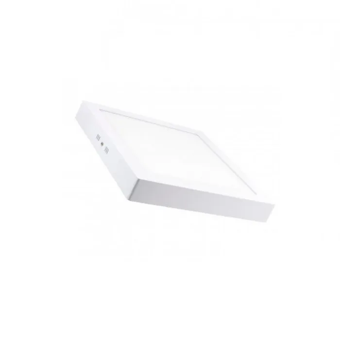 Grote plafondlamp vierkant LED 48W wit
