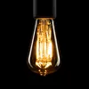 LED filament lamp lang dimbaar 6W amber