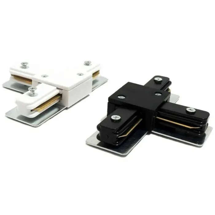 T-connector wit of zwart 1  fase