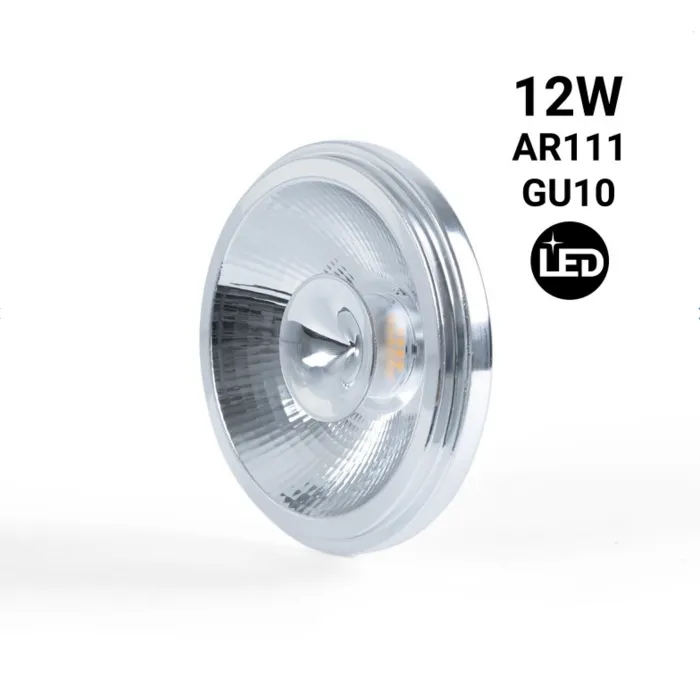 GU10 LED AR111 lamp 12W warm wit of normaal wit