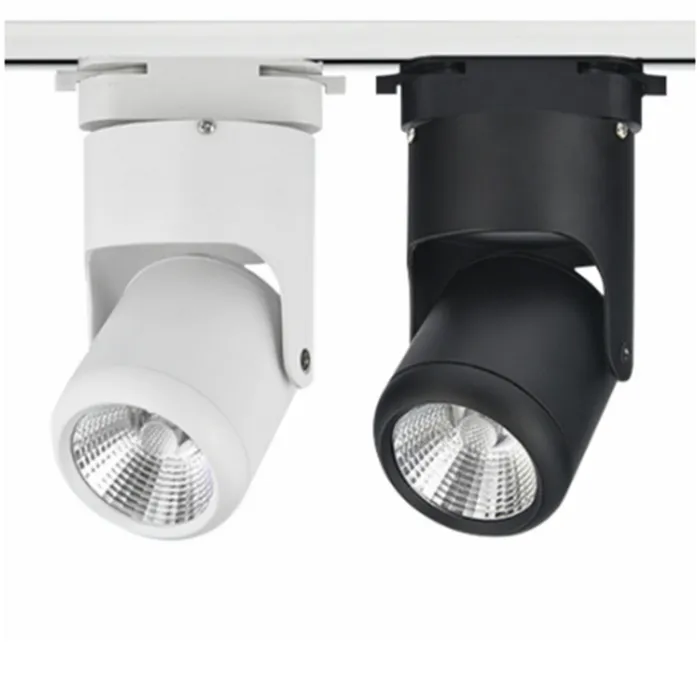 LED railverlichting 7W wit of zwart dimbaar 1 fase
