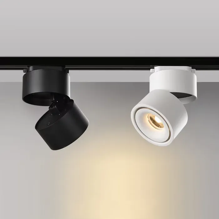 LED spot rail dimbaar 20W zwart of wit