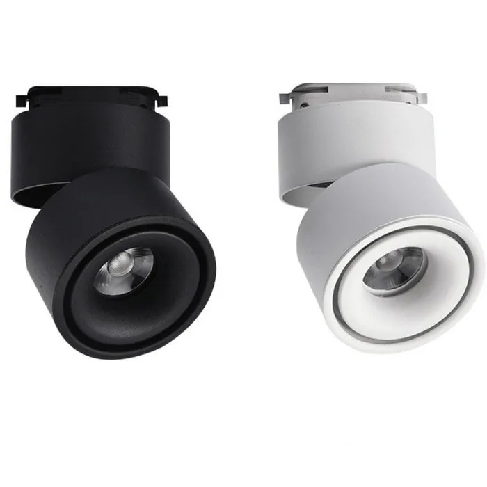 LED spot rail dimbaar 20W zwart of wit
