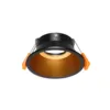 Spot goudkleurig zwart goud GU10 100mm diameter