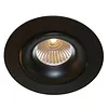 Inbouwspot GU10 zwart 230V 110mm diameter