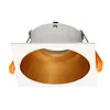 Spot goud met wit GU10 100mm diameter