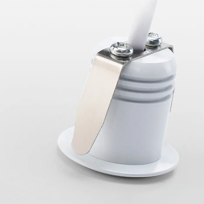 Mini inbouwspot LED IP44 zaagmaat 20mm zwart, grijs of wit