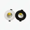 inbouwspot mini 30mm zaagmaat 3W wit of zwart