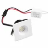 Mini inbouw LED spot 3W vierkant wit zaagmaat 36mm