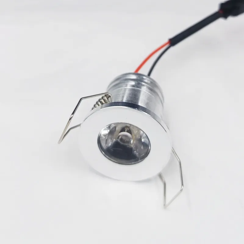 Mini LED spot dimbaar IP44 badkamer 3W zaagmaat 30mm grijs
