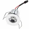 Mini LED spot dimbaar IP44 badkamer 3W zaagmaat 30mm grijs