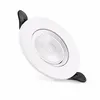 Ondiepe LED inbouwspot 5W zaagmaat 80mm wit richtbaar 230V