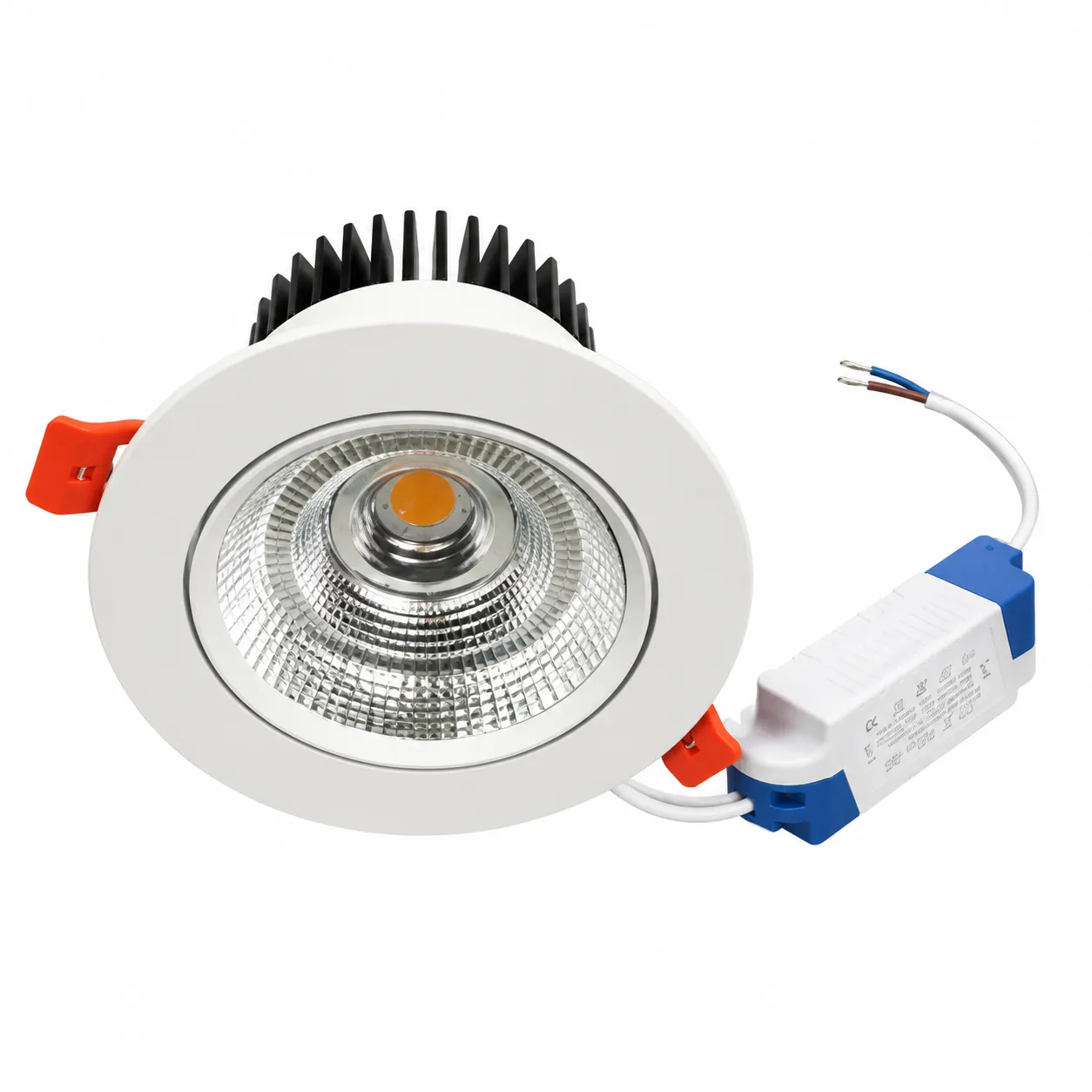 Inbouwspot zaagmaat 140mm 24W richtbaar