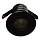 Mini LED spot op 12V 3W zwart dimbaar inbouw IP67