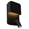 Wandlamp met USB aansluiting zwart of wit 10W met leeslamp 3W